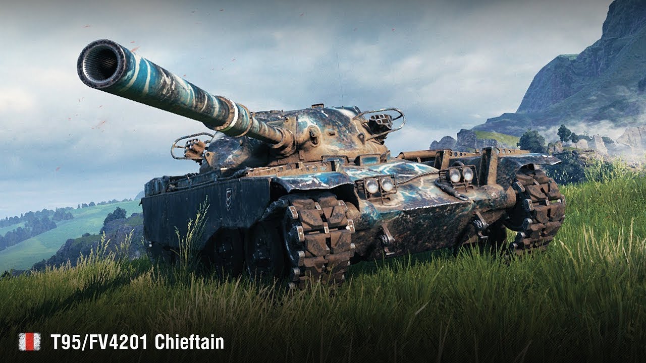 Skillful t. T95/fv4201 Chieftain. Т95 фв4201. T95/fv4201. Танк Чифтен т 95.