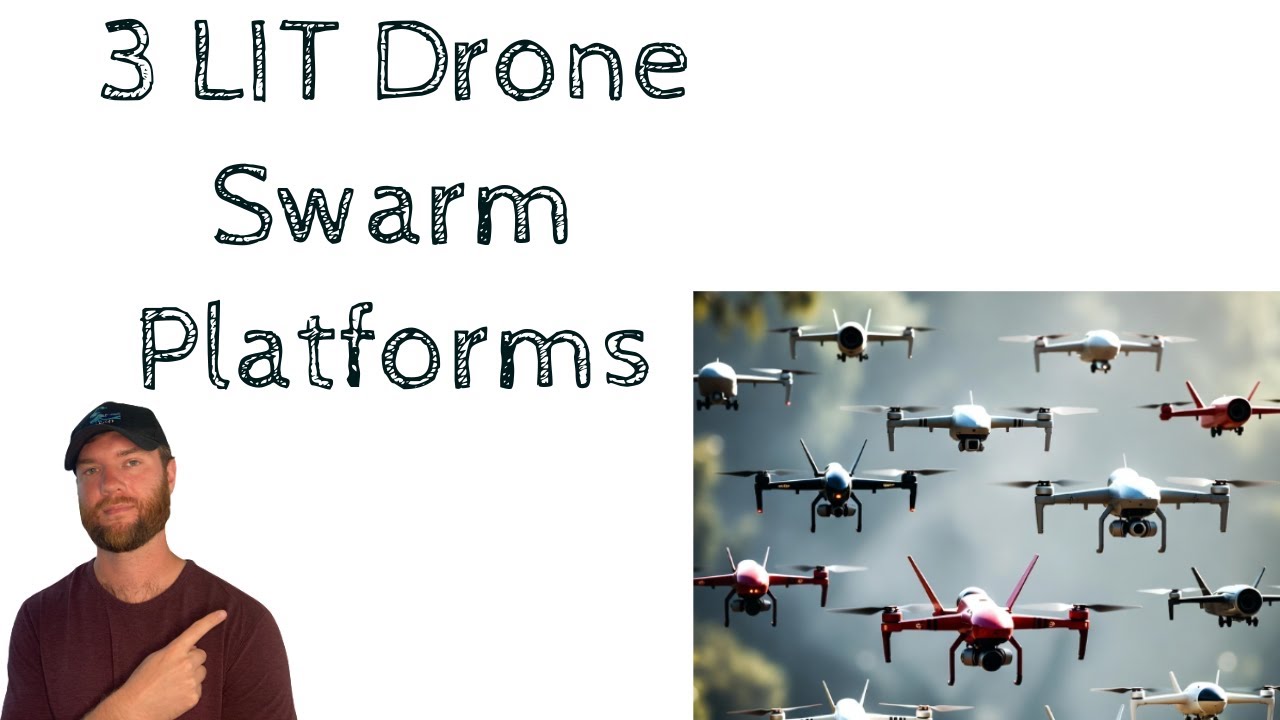 3 передовые платформы для роя дронов по 25/26 дронов
