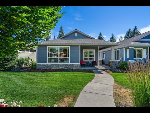 1232 W GROVE WAY, Coeur d'Alene, ID home video tour