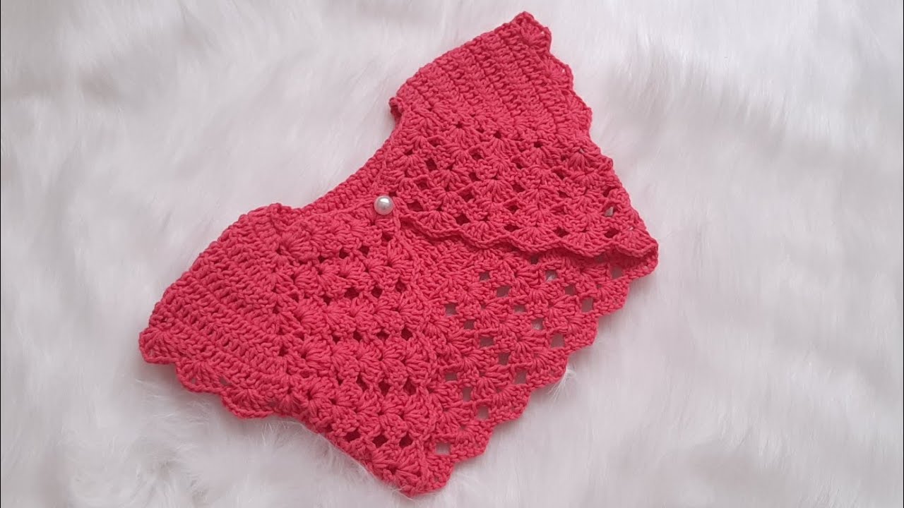 Tig Isi Bolero Yapilisi Youtube Krose Baby Knitting Patterns Tig Isleri