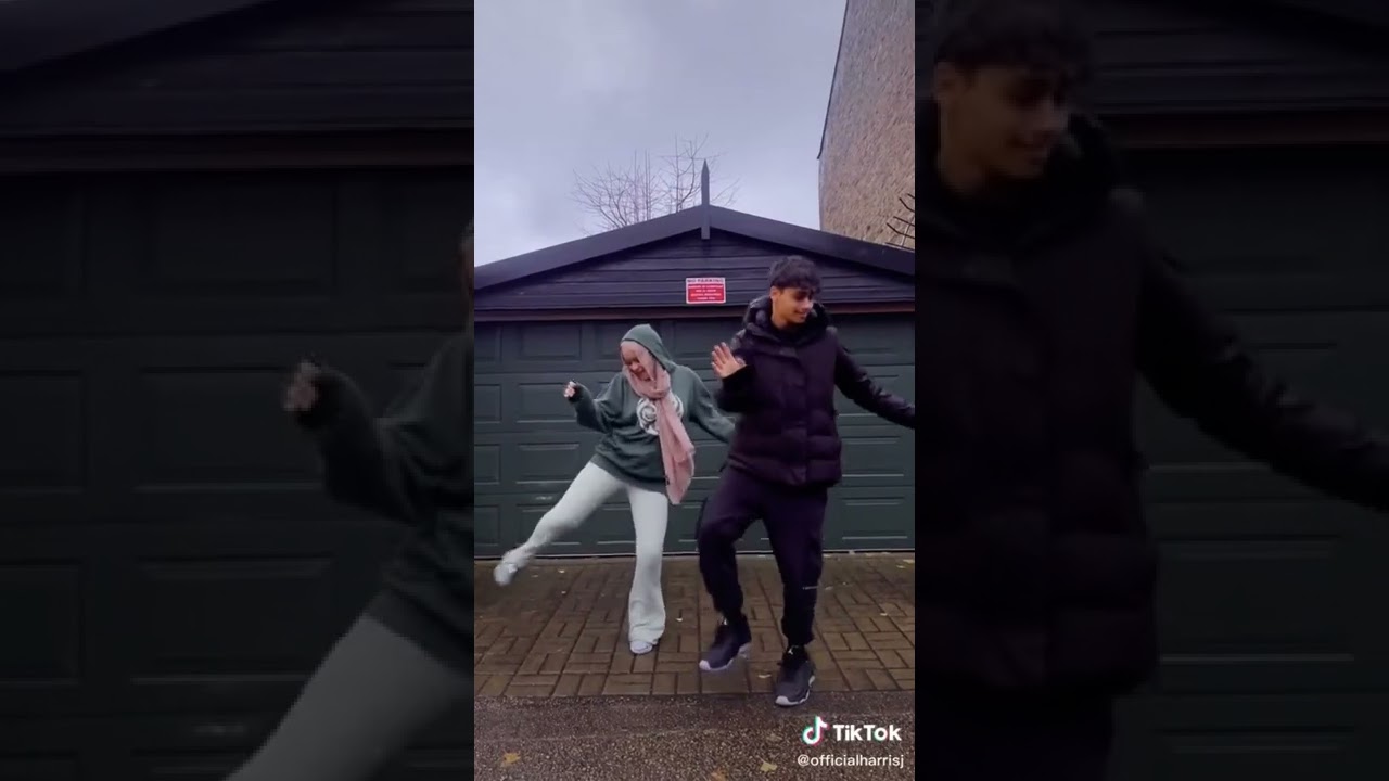 Harris J Dancing With Little Sister 😎🧚🕺 