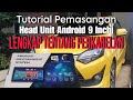 Tutorial Pemasangan Head Unit Android 9 Inchi Lengkap Tentang Perkabelan. RAM 2 GB Internal 32 GB