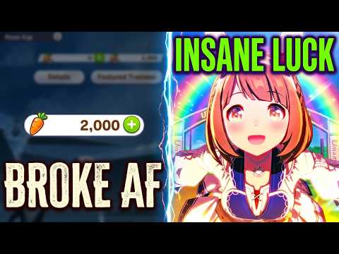 Umamusume Yukino Bijin Banner Pull But Im Broke AF With 2K Carrots! XD