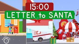 15 Minute Letter to Santa Journey! 🎅📮 Magical Christmas Visual Timer for Kids