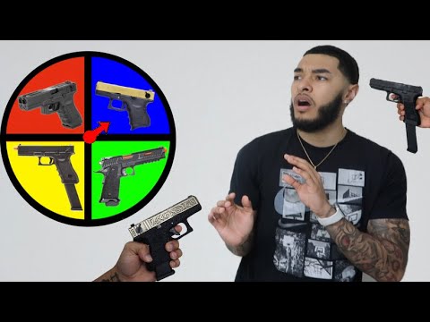 Spin The Wheel Challenge with BB Guns