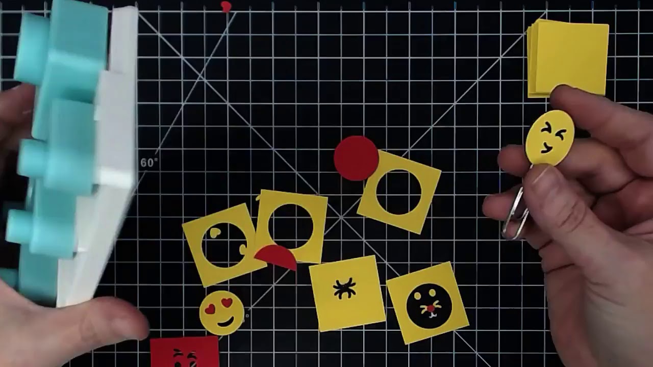 First look at Emoji Punch Board by We R Memory Keepers YouTube