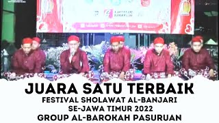 1st place in the best fesban 2022 in East Java, Al Barokah Pasuruan group