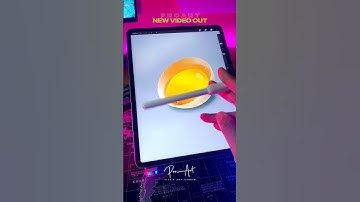 Broken egg | #shorts #digitalart #procreate #ipaddrawing #procreateart