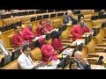 ANC vs Julius Malema And EFF In Parliament