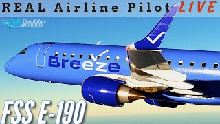 Embraer *ERJ-190* | Real E190 Captain | Flying the Embraer | Got Moxy? | #msfs2020 #fss #e190