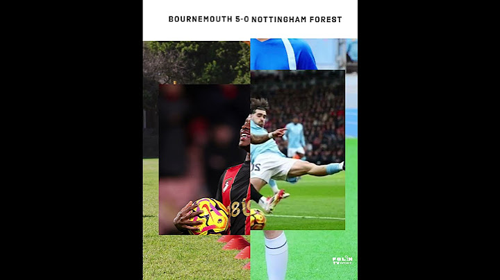 Bournemouth 5-0 Nottingham Forest