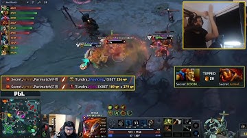 Gorgc claps on Armel after he outplays 2 Tundra Players in Mid