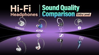 Hi-Fi Headphones Sound Quality Comparison-Entry Level