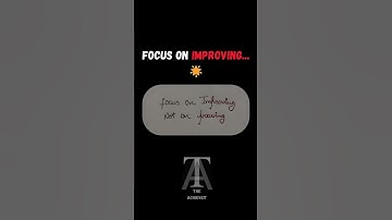 "Focus on improving, not proving" #shorts #selfimprovement #quotes #inspiration #mindset #focus