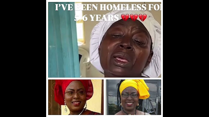 Nollywood Actress Jumoke George Cries out saying she’s been homeless for 5-6years.
