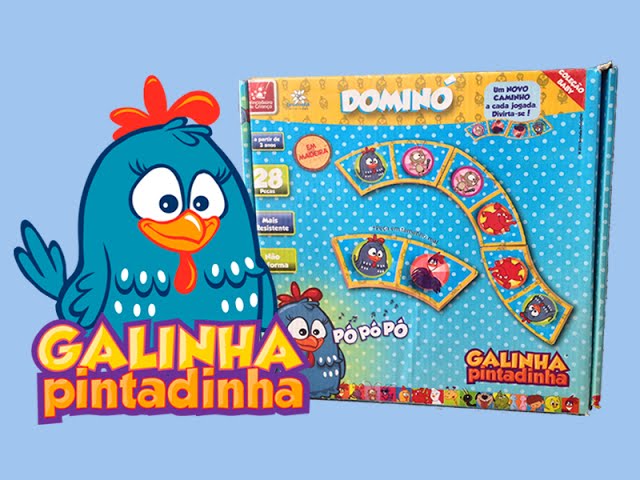 Dominó da Galinha Pintadinha (Lottie Dottie Toy Kids) 