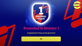 How to reach DIVISION 1 in eFootball | Tips, tactics, f2p speedrun