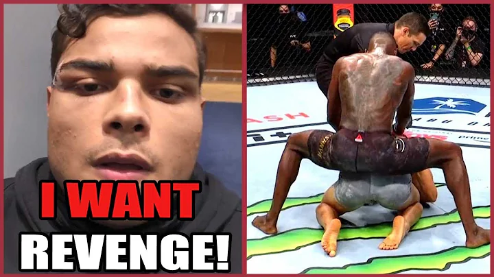 Paulo Costa is upset after video of Israel Adesanya humping him!
