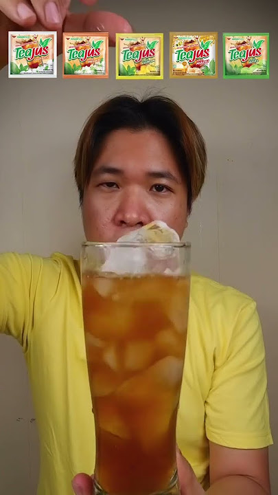 MINUM SEMUA RASA TEAJUS #asmr #asmrindonesia #shorts #youtubeshorts #teajus