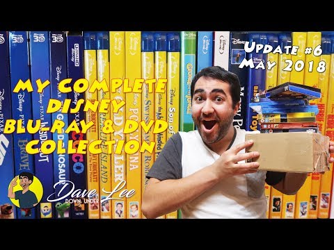 My Complete DISNEY Blu Ray DVD Collection UPDATE 6 May 2018