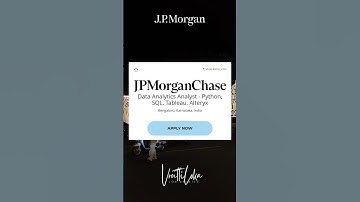 JP Morgan is hiring. watch till end and apply soon#jobalert #fresherhiring