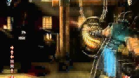 MK9 Sub Zero ice clone X-Ray glitch