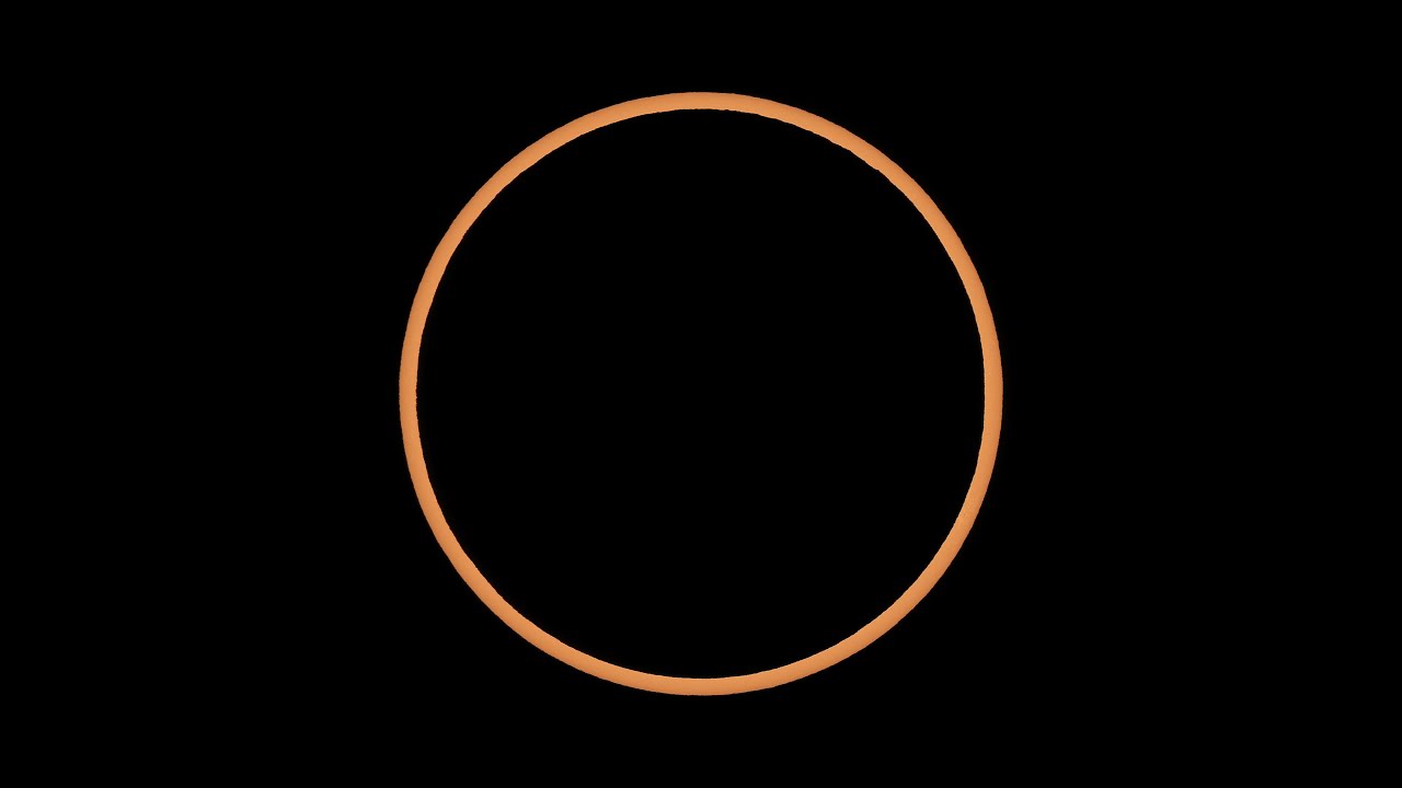 2023 Oct 14 - Annular Solar Eclipse - USA - Time Lapse 4k