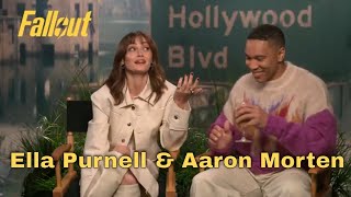 Ella Purnell & Aaron Morten talk vault living, armor dancing & more with Amazon's Fallout show
