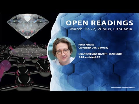 Fedor Jelezko "Quantum sensing with diamonds "