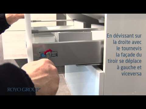 St1 Tiroir Metallique Avec Glissieres G1 Enlever Installer Et