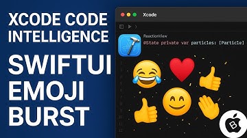 Xcode Code Intelligence Setup + SwiftUI Emoji Burst Animation | ChatGPT in Xcode #swiftui #apple