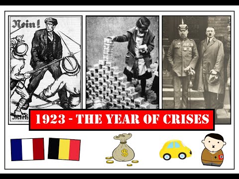 A video about the crises the Weimar Republic encountered in 1923 and more importantly how it dealt with them. A video that can be used for GCSE or A-Level History.