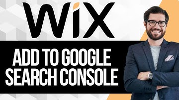 How To Add Wix Website To Google Search Console