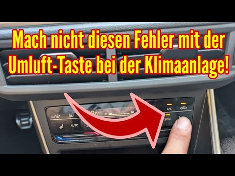 Air conditioning + recirculation: Everyone makes this MISTAKE in the car