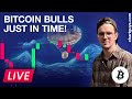 Bitcoin bulls show up just in time