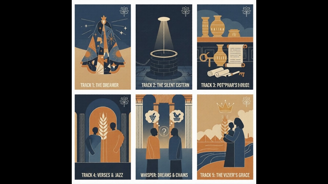 Joseph: From Pit to Palace 👑 | Smooth Christian Jazz Study Mix 🎶