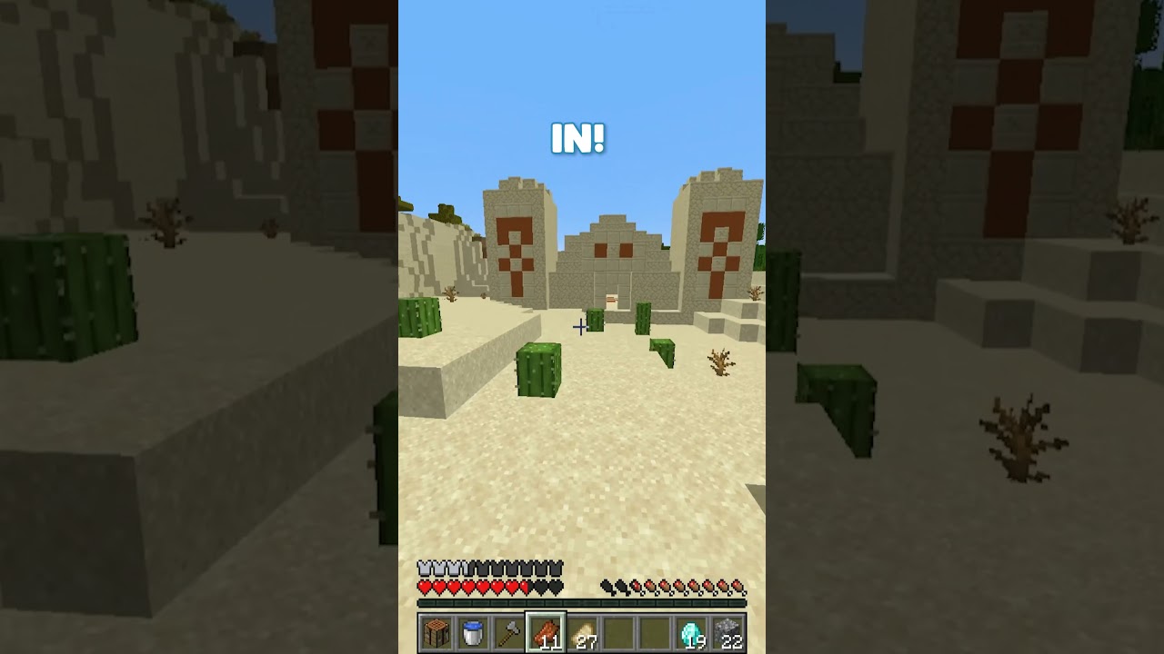 Would This Make You Mad In Minecraft? #shorts