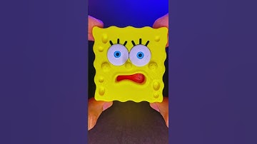 SpongeBob 3D Print Went TOO FAR 😱🔥 | Cool 3D Prints #ASMR #Shorts #Tech #DIY