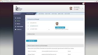 Interface Financial Client Portal Account Page