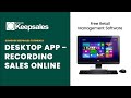 Sumundi keepsales tutorials  p116 how to recording sales online using desktop app