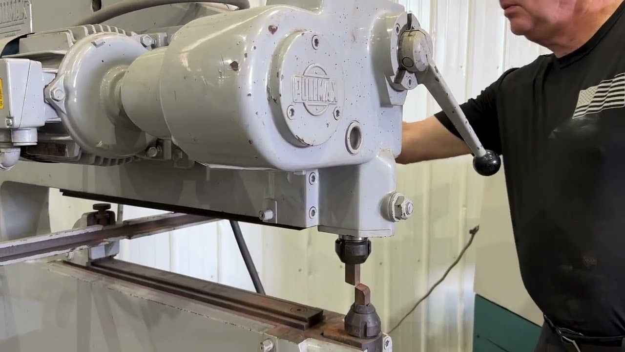 Pullmax P7 And P8 Machine Instructions & Parts Manual - Nibbler/Shear - Refurbished