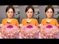 ASMR🍰Eating Orange Blossom Cake🍰 (soft and waxy sound) 크림 케ց 먹방 MUKBANG Satisfaction