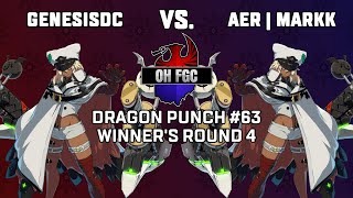 GenesisDC (Ramlethal) vs. AER | Markk (Ramlethal) - DPO #63 | Guilty Gear Strive Winners Round 4