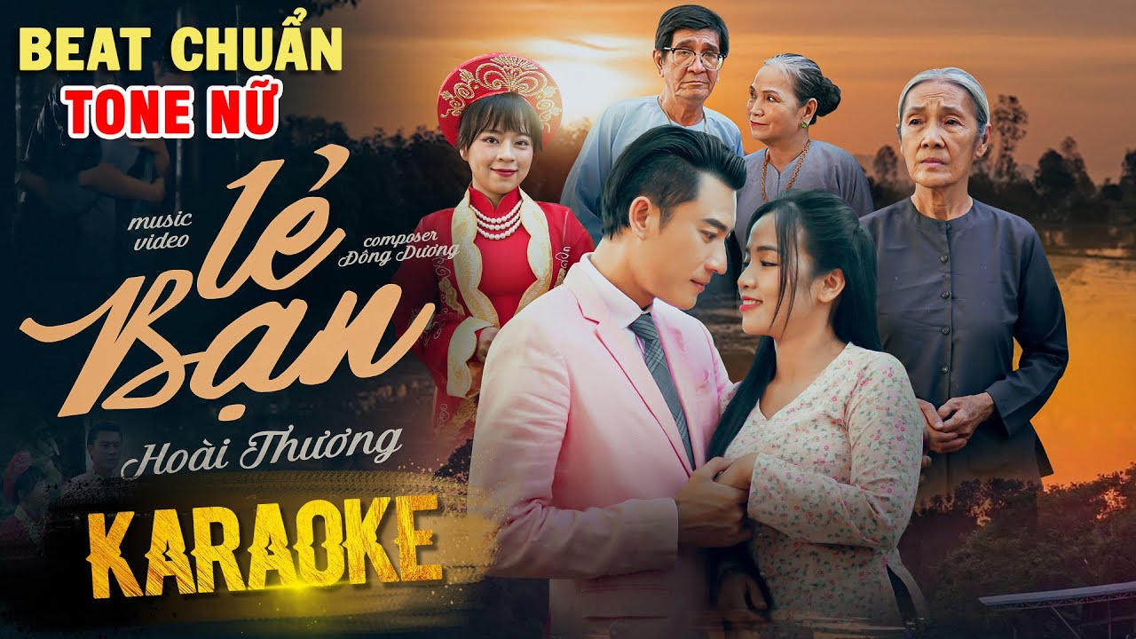 LẺ BẠN KARAOKE - TONE NỮ - BEAT CHUẨN