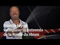 Francis Joyon célèbre sa victoire de la Route du rhum