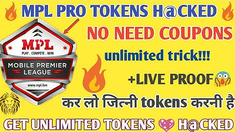 mpl pro app hacked | mpl pro app online script || online script || get unlimited tokens