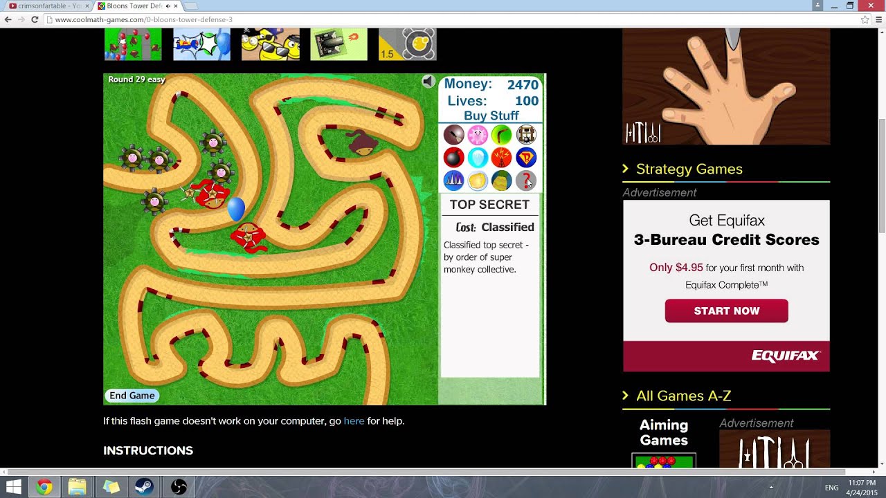 Bloons Tower Defense 3 Playthrough YouTube bloons-tower-defense-3-playthrough-youtube