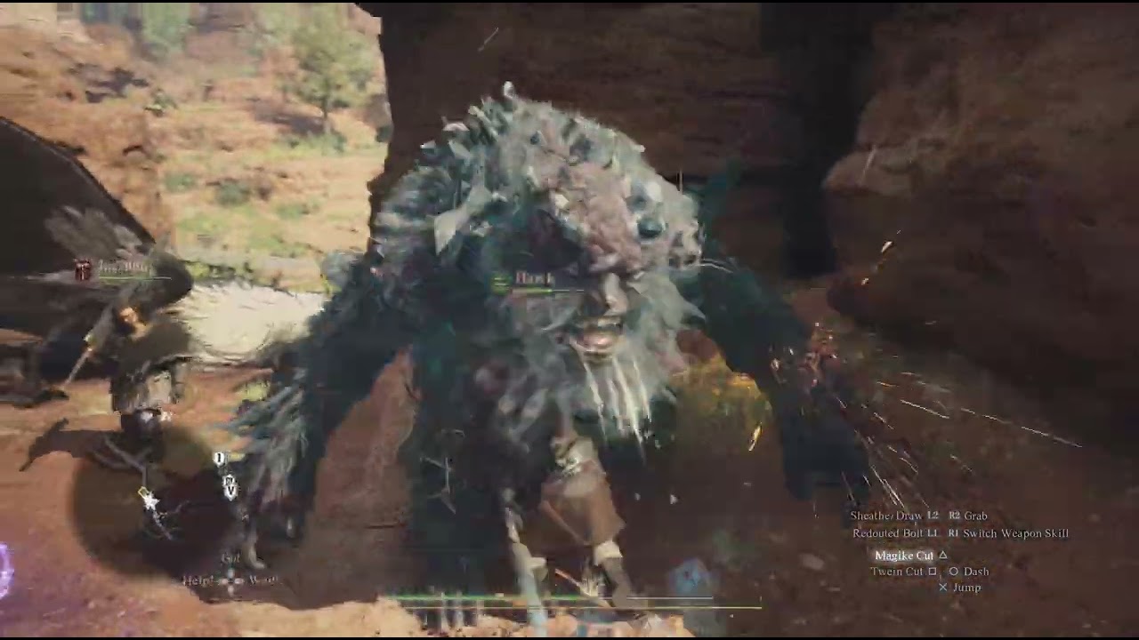 Dragon's Dogma 2 (Gameplay) Taking on two beasts at the same time