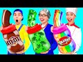 Reto De Cocina Yo vs Abuela | Trucos Divertidos De Cocina de Fun Fun Challenge