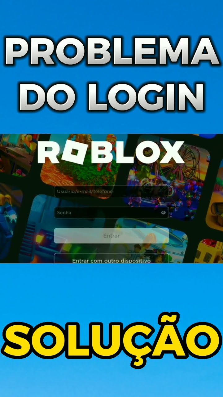 Como corrigir erro de login no Roblox 